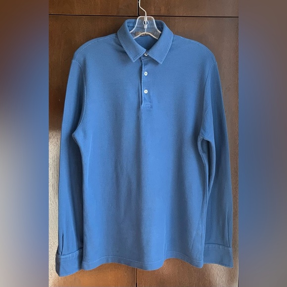 Loro Piana Other - LORO PIANA Honeycomb Pique Cotton Polo Shirt